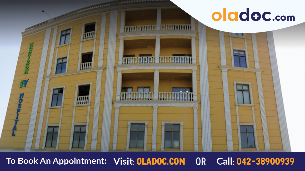 Front View of Horizon Hospital Lahore